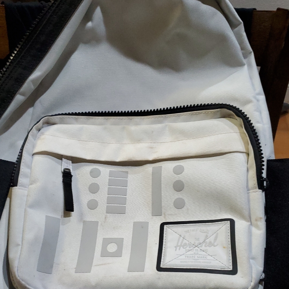 Herschel Supply Company Black and White Men's Backpack